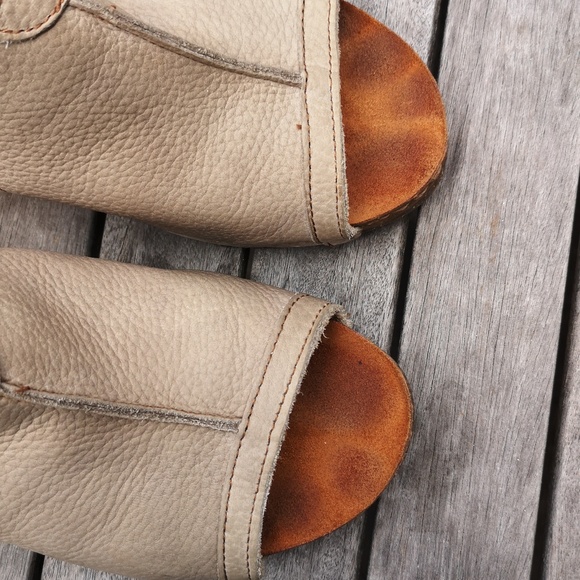 Art by The Art Company leather wedge sandals - Picture 15 of 15